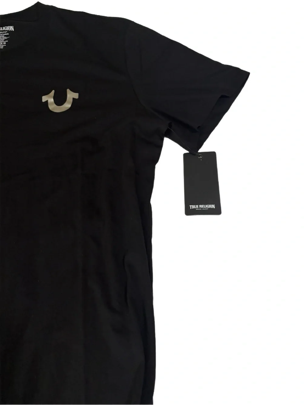 Men's True Religion Black Graphic World Tour Tee⭐️NWT⭐️